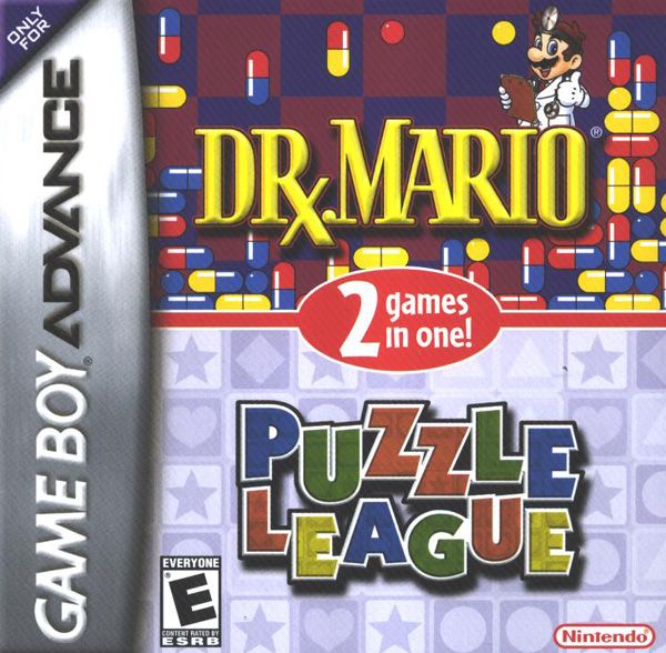 Dr. Mario & Panel de Pon box art for GameBoy Advance